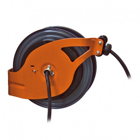 Automatische kabelhaspel met elektrische kabel type 4G1,5 - 12 meter in open trommel