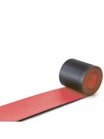 Couvre câble de protection en bande couleur rouge largeur 200 mm