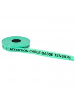 Ondergronds waarschuwingslint Attention cable basse tension