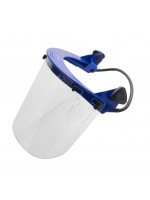 Arcflash faceshieldl for hardhat class 1 with elastic band for hard hat fixation