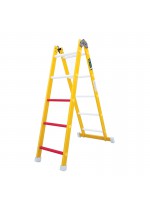 Foldable insulating ladder