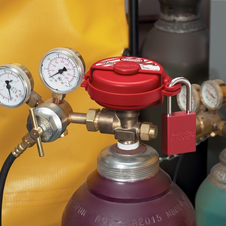 Dispositif de consignation de vanne de gaz sous pression