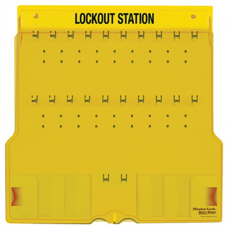 Plastic 20 Lock Padlock Station