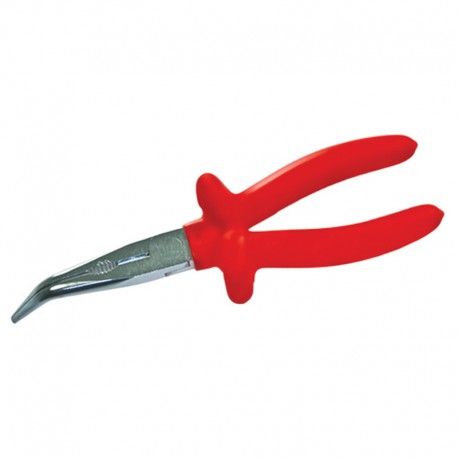 Long curved nose pliers, also for cutting