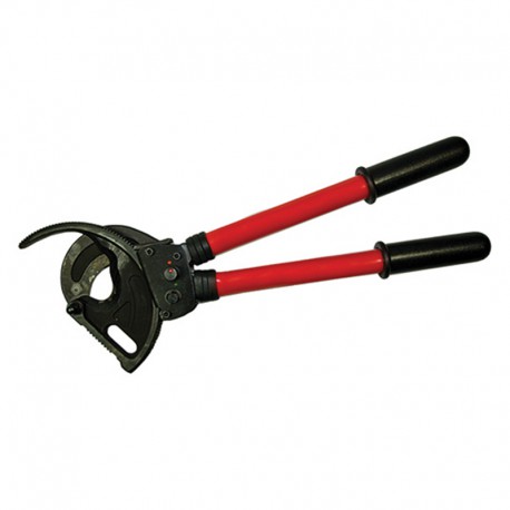 Insulating ratchet cable cutter - max Ø 80 mm