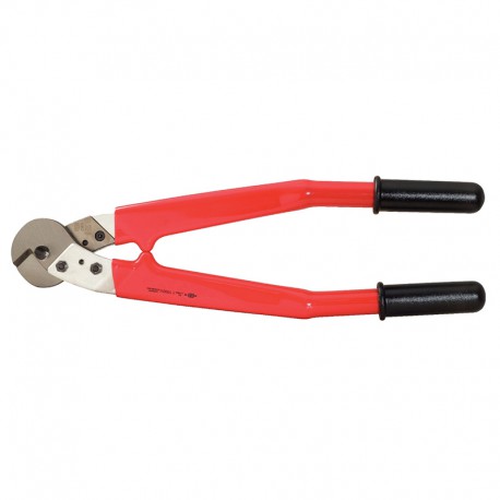 Insulating cable and core cutter