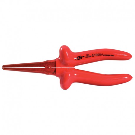 Insulated drawing plier with insulated head