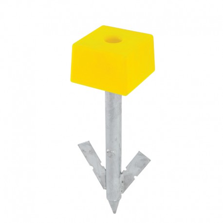 Identification/ marking pole  yellow color