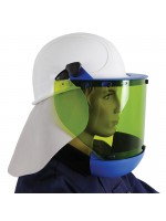 Ecran facial de protection Arcflash pour casque ATPV 12 Cal