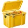 High visible yellow trunk-box for tools