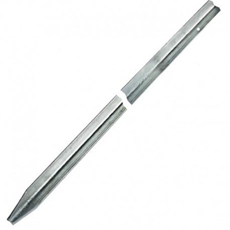 Eearth rod in cross design in galvanised steel