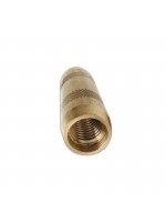 Coupler for use with 5/8" extendable copper earth rods
