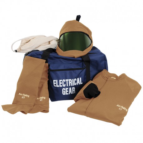 Arcflash kit with long coat and leggings HRC 4 - ATPV 65 Cal/cm²