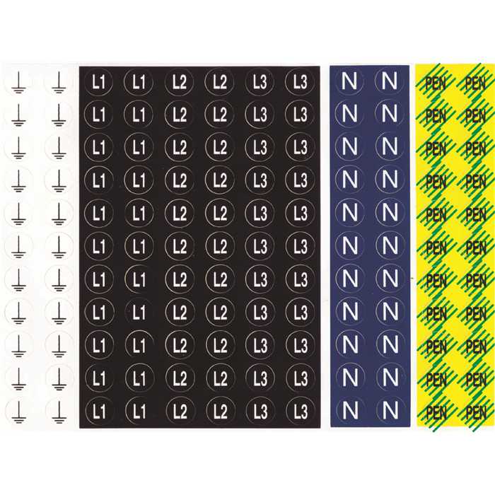 Sticker feuille en Ø 12 mm
132 symboles