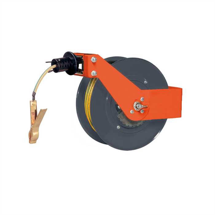 Automatische aardingshaspel met kliksysteem - Open type
Sectie 25 mm² - 20 meter
Geleverd met aardingstang