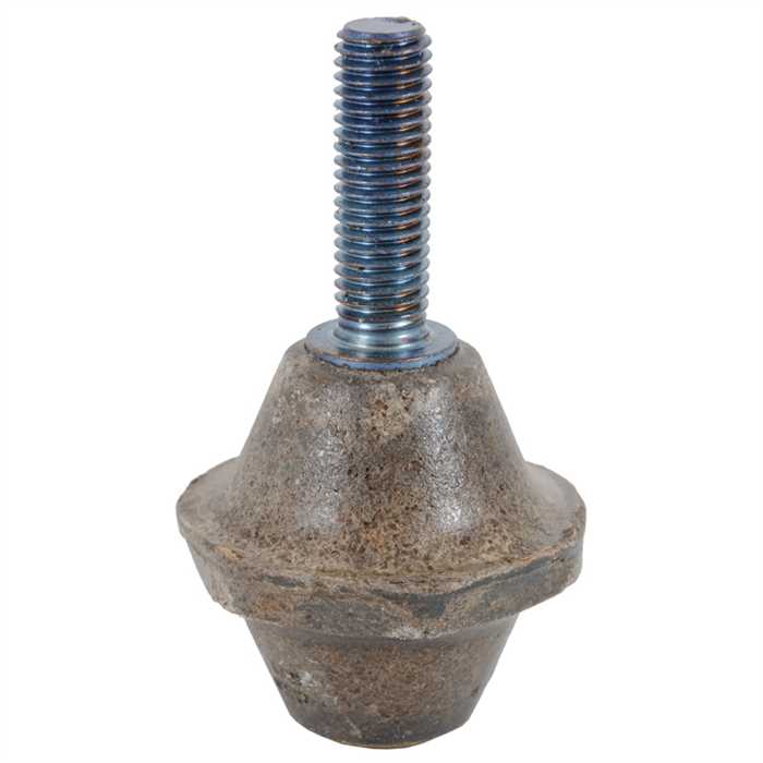 [MV65G] Isolateur en micaver pour hautes températures
Hauteur 60 mm - inserts acier nickelé :
un coté femelle M14 - un coté mâle M14 dépassant de 45mm
Conforme RoHS