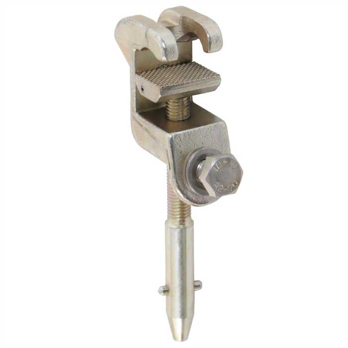 [PF25-DIN-M12] Clamp for spherical points diam 25 mm, Bayonet fitting - M12