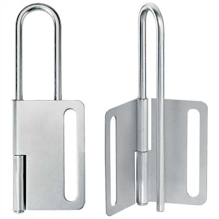 Moraillon de consignation acier résistant à l'épreuve d'effet de levier
Diamètre intérieur de mâchoire de 2,5 cm, jusqu'à 8 cadenas