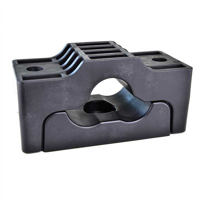 [KZ-TRI-3x67-82] klaverblad kabelklem voor 3 kabels met diameter van 67 t/m 82 mm