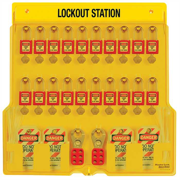 [1484BP410] Hangslotstation met 20 Zenex hangsloten