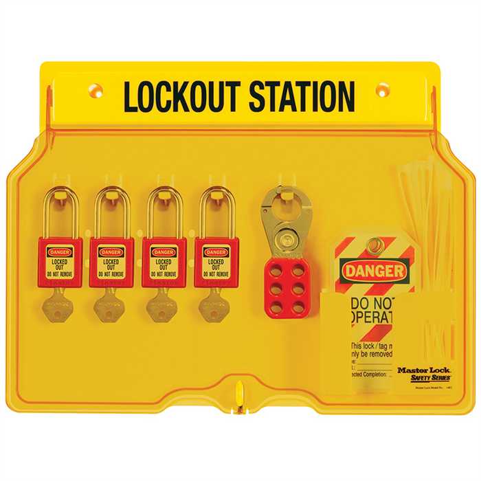 [1482BP410] Hangslotstation met 4 Zenex hangsloten