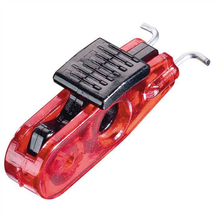 [S2390] Miniature Circuit Breaker Lockout (Black Tab) - standaard tuimelschakelaars