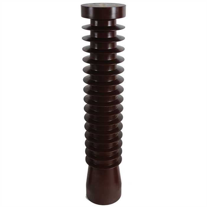 Isolateur support pour service intérieur en epoxy - hauteur 620 mm
- Tension de service : 72,5 kV - Flexion : 8000 Newton
- Inserts M16 +4xM12 / M24