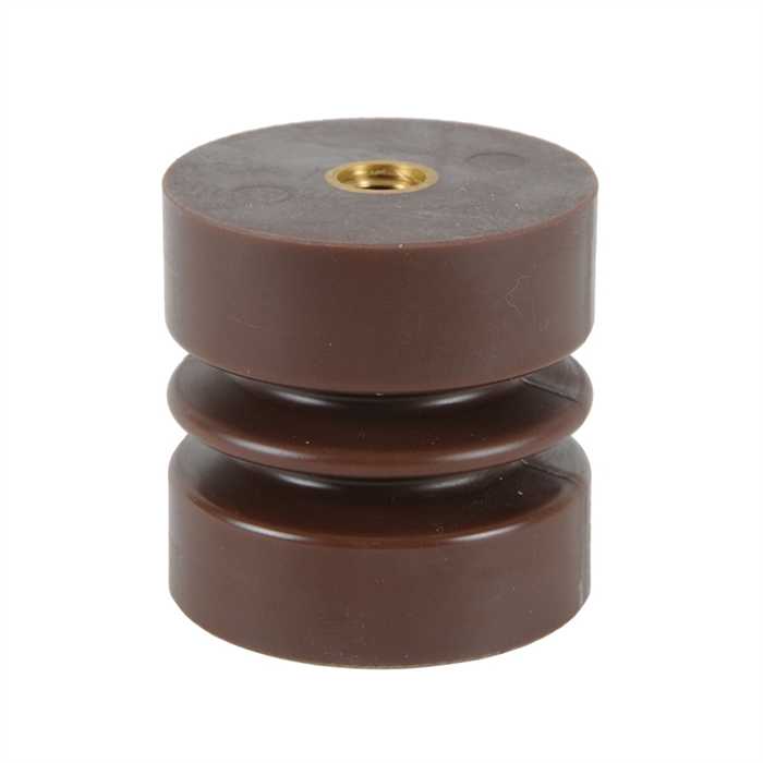 Post Insulator indoor epoxy
Height 60 mm – diameter 60 mm - Creepage length : 87 mm
Metric : M12 on both sides
Recommended max Service Voltage 3,6 kV AC
