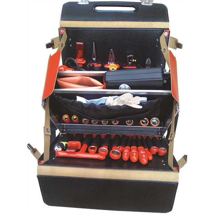 [EB1010] Tool set with Safety tools with TB850
In leather pilot case red, also to work on hybrid- and electro vehicles