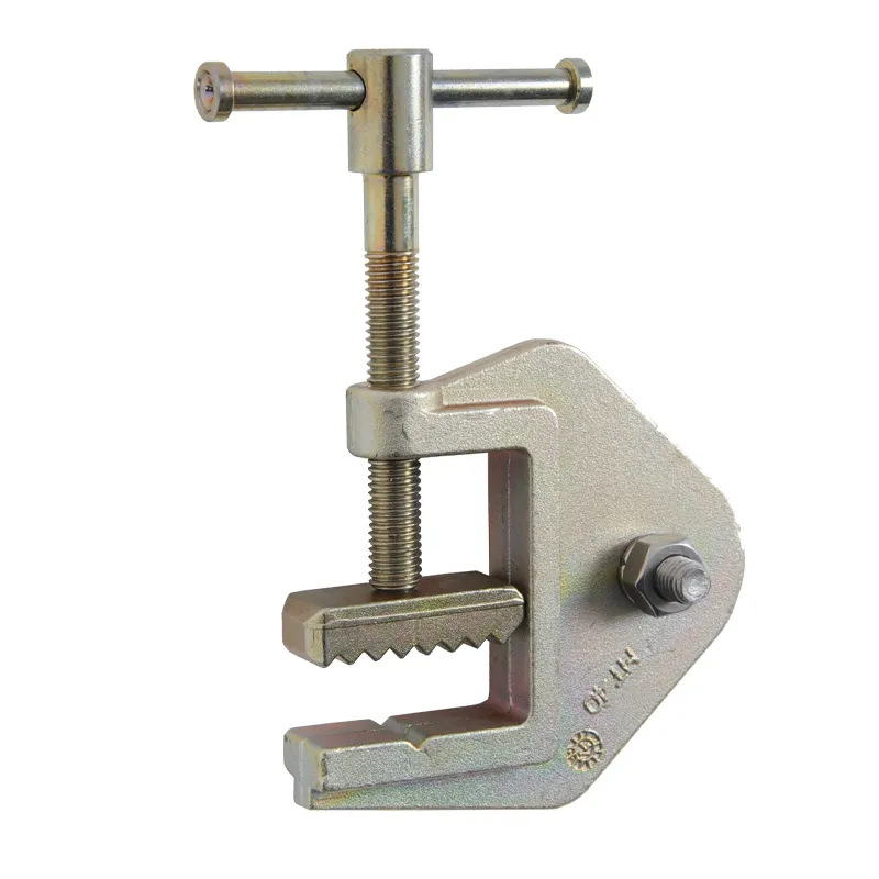 Etau de terre pour poste et ligne
Pour conducteurs Ø 6 à 40 mm et plats de 0 à 40 mm
ICC 40 kA/1s