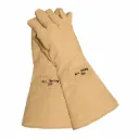 Arcflash gloves - ATPV : 100 Cal/cm² - caramel brown 
Multi Layer Kevlar/Nomex - 18'' long (460mm)