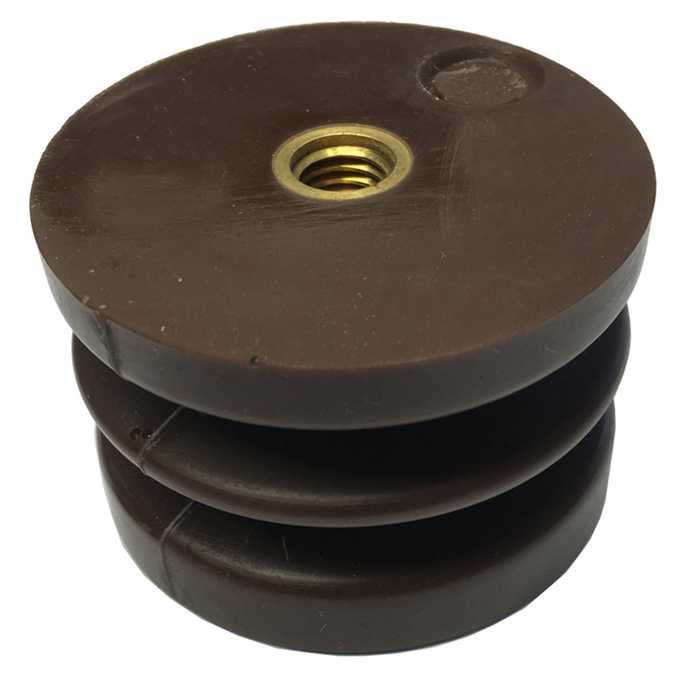 [B109] Cylindrical epoxy insulator 
Service Voltage : 1 kV Flexion : 5000 Newton
Height = 40 mm – diameter = 60 mm
Creepage length = 67 mm