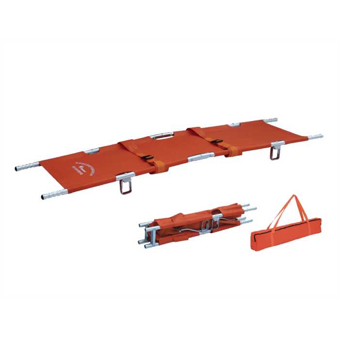 [BIN-1A7] Brancard pliable 2x avec sac