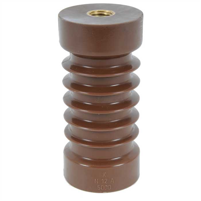 [JO6-75-CY-M16 B4174-1] Support insulator for outdoor use in cycloaliphatic resin height 130 mm
- Max working voltage 12 kV - Flexion : 5000 N
- Inserts M16 / M16