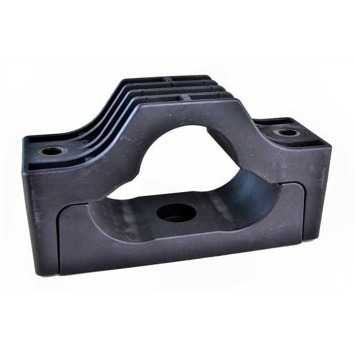 [KZ-TRI-ECO-3x47-66] klaverblad kabelklem voor 3 kabels met diameter van 47 t/m 66 mm
