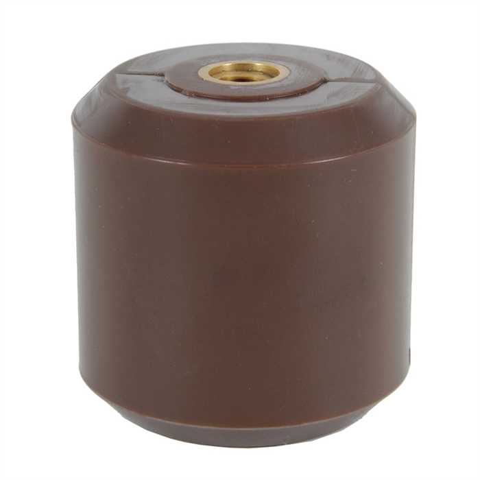 Epoxy isolator - hoogte 50 mm - vrouwelijk/vrouwelijk messing M12