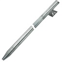 Piquet de terre en croix avec plaquette raccordement avec 3 trous
Dimensions piquet 50x50x3 mm- Longueur 2 m
galva a chaud 450 gr/m2 - Poids unit 5.04 kg