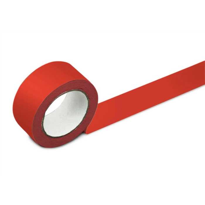 [SCRA R -75mm] Zelfklevend  signalisatielint ROOD 75 mmx33 m