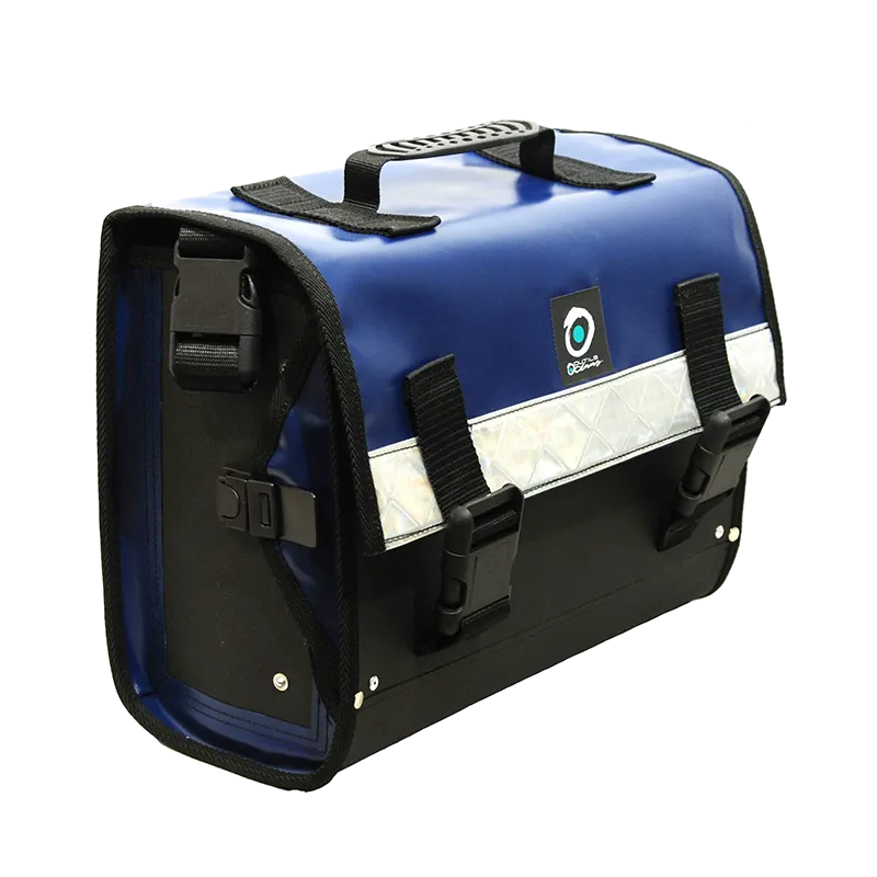 Grote organiseerbare zak CO6 - blauw
Afmetingen : L40 x H28 x E17 cm
Geiwcht leeg : 1,8 kg
Maxi toegelaten gewicht : 25 kg