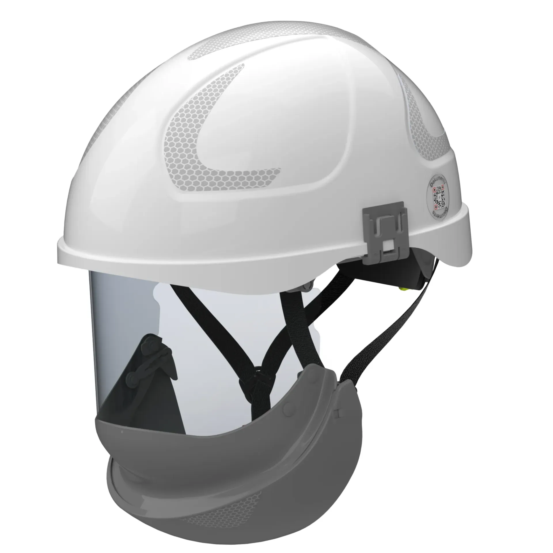 Casque de protection avec écran facial intégré - Protection Arcflash ATPV 36 cal/cm²