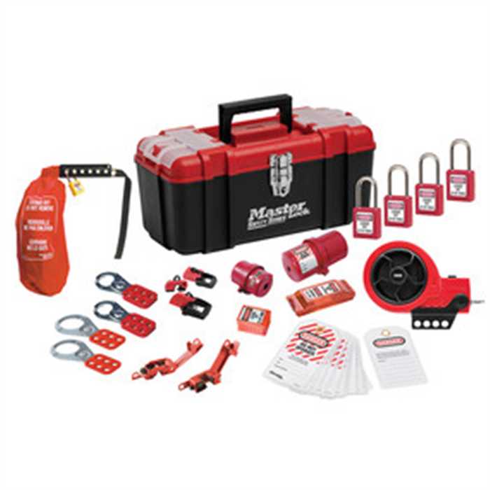 Personal Lockout Kit - Electrique-1x Coffret de transport A S1017 contenant :- 4x Cadenas Zenex rouge, s'entrouvrant 410- 1x  S856 - 1x 493B - 1x 491B - 1x S3823 - 1x S3822 - 1x S3821 - 1x420 - 1x421 - 1x453L - 1x487 - 1x488 -1xS2005 -1x 496B -1x497A