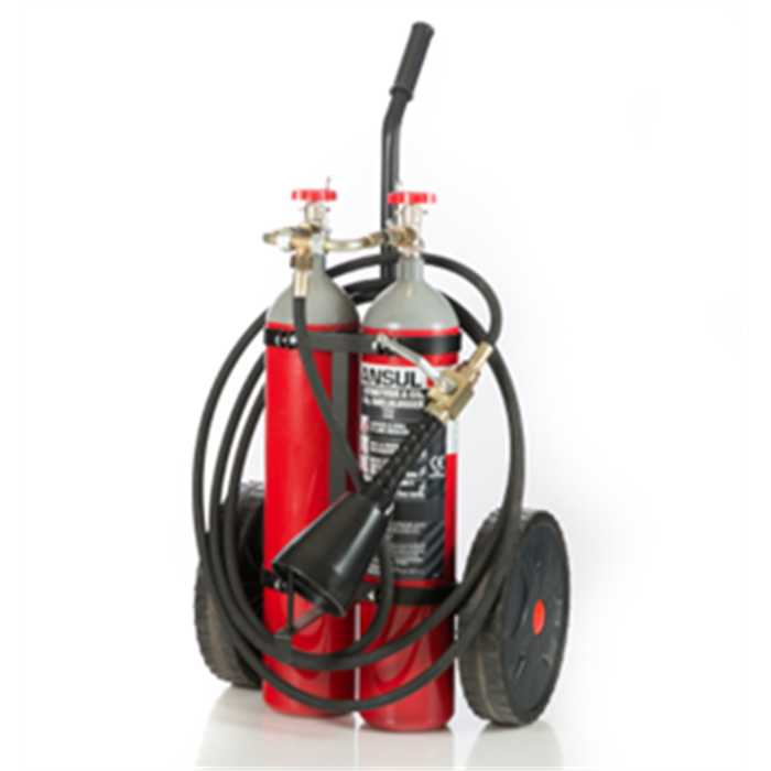 CO2 Brandblusser - Vuurclasse B - 10 kg