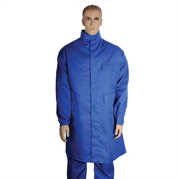 [BIN97006-3-T48] Veste de manoeuvre bleu royal - Classe 1 conforme IEC61482-1-2 classe 1 (4kA/0,5sec) conforme IEC 61482-1-1 – CAT. 2 (ATPV 13,8 CAL/cm²) (48)