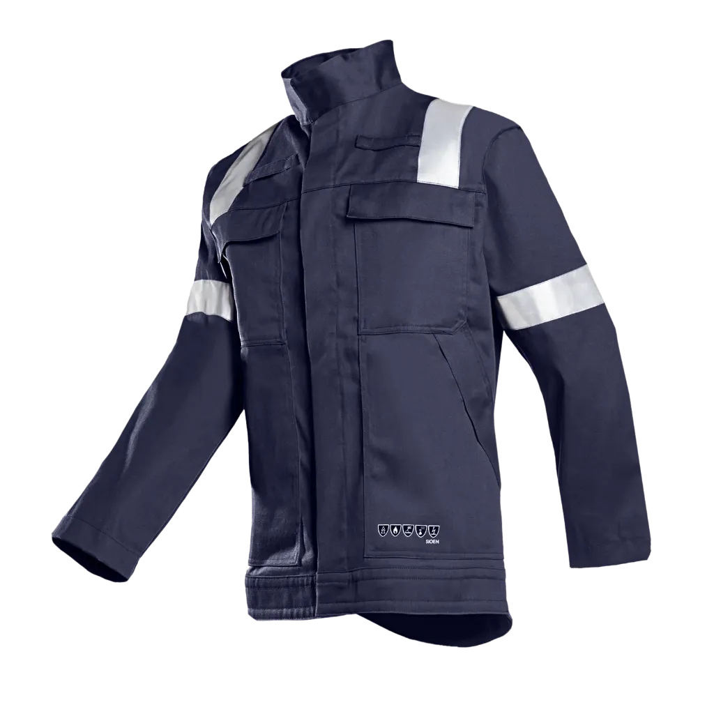 Vêtements de travail – Veste – Montero – Classe 1
– ATPV 15,2 CAL/CM² - Bleu marine