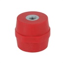 Polyglas isolator – Hoogte: 35,5 mm – Vrouwelijke/vrouwelijke inzetstukken