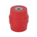 Isolateur polyverre - hauteur 45 mm - inserts fem./fem.