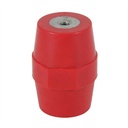 Polyglas isolator – Hoogte: 51 mm – Vrouwelijke/vrouwelijke inzetstukken