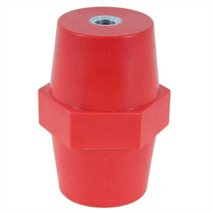 [DB100PM10] Isolateur polyverre - hauteur, 101 mm - inserts femelle/femelle (M10/M10)