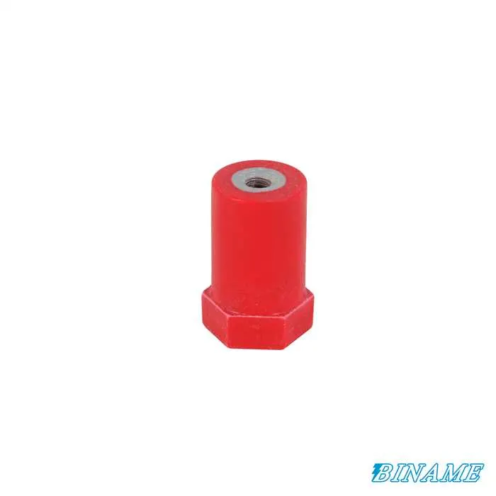[CO/P35M5] Polyglass spacer insulator – Height: 35 mm – Diameter: 20 mm – Female/female inserts (M5/M5)