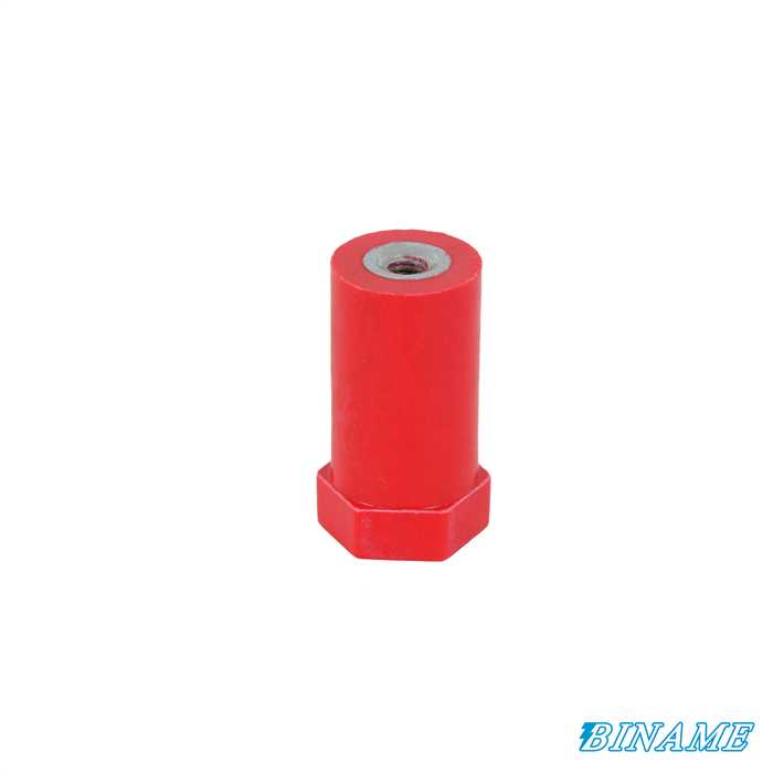 [CO/P40M5] Polyglass spacer insulator – Height: 40 mm – Diameter: 20 mm – Female/female inserts (M5/M5)